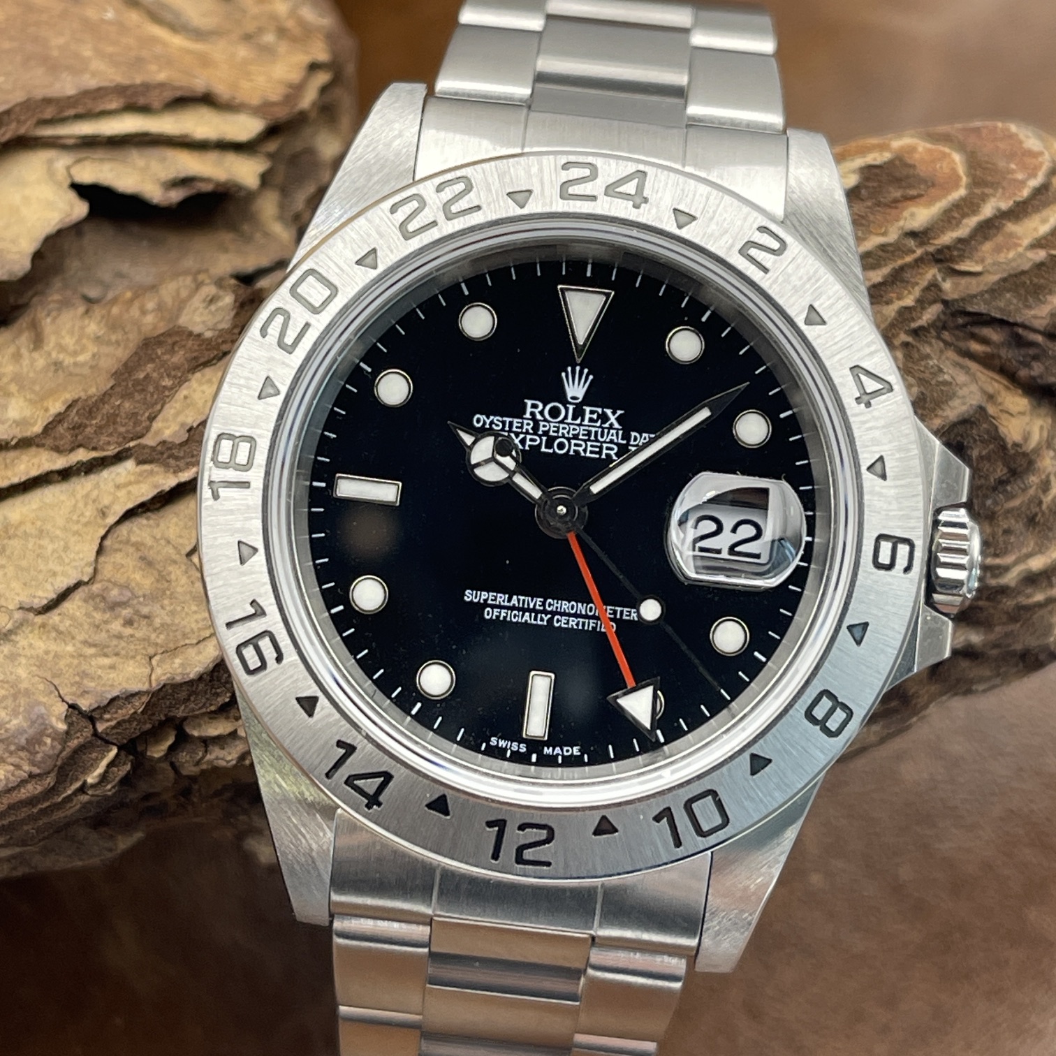 Rolex - Oyster Perpetual Date Explorer II - Box/Papiere 1999 - Ref. 16570