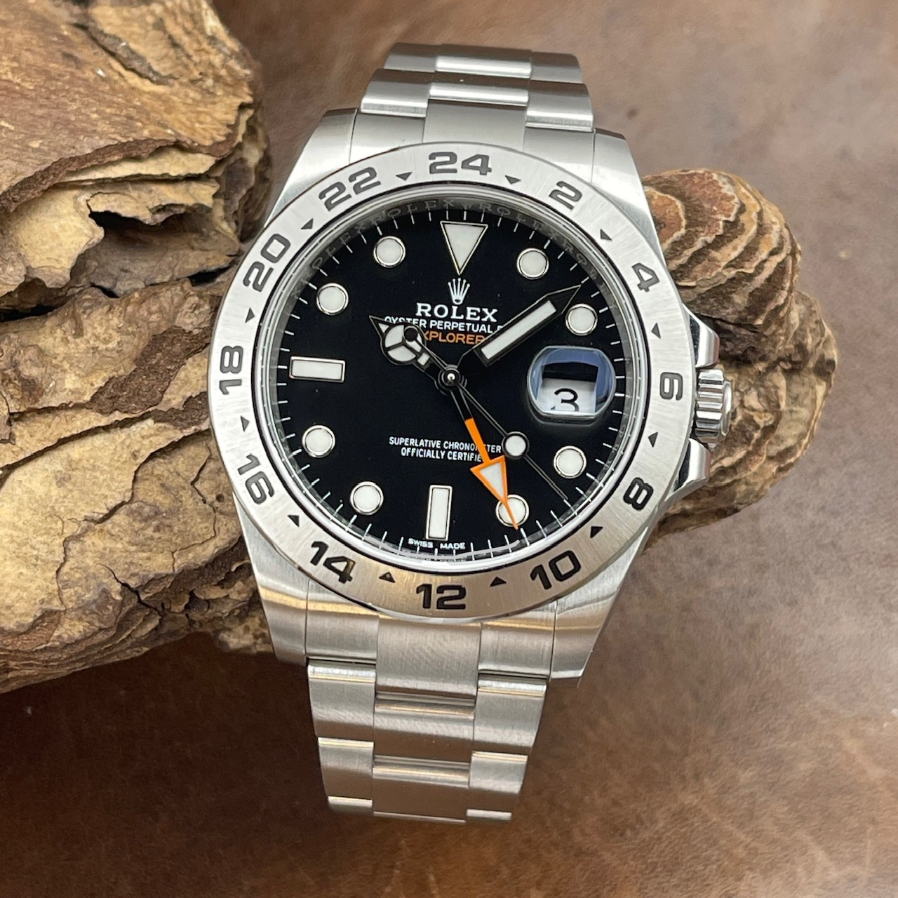 Rolex - Oyster Perpetual Date Explorer II - Box & Papiere LC EU- Ref. 216570