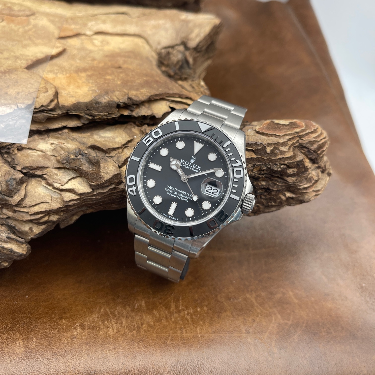 Rolex - Yacht Master 42 - Ref.:226627 - FULLSET 09/2026 LC100 -UNGETRAGEN ( Teilverklebt )