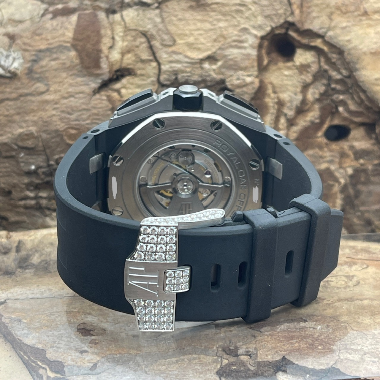 Audemars Piguet - Royal Oak Offshore  44mm - Ref. 26405CE.OO.A002CA.01 - Diamantbesatz AFTERMARKET