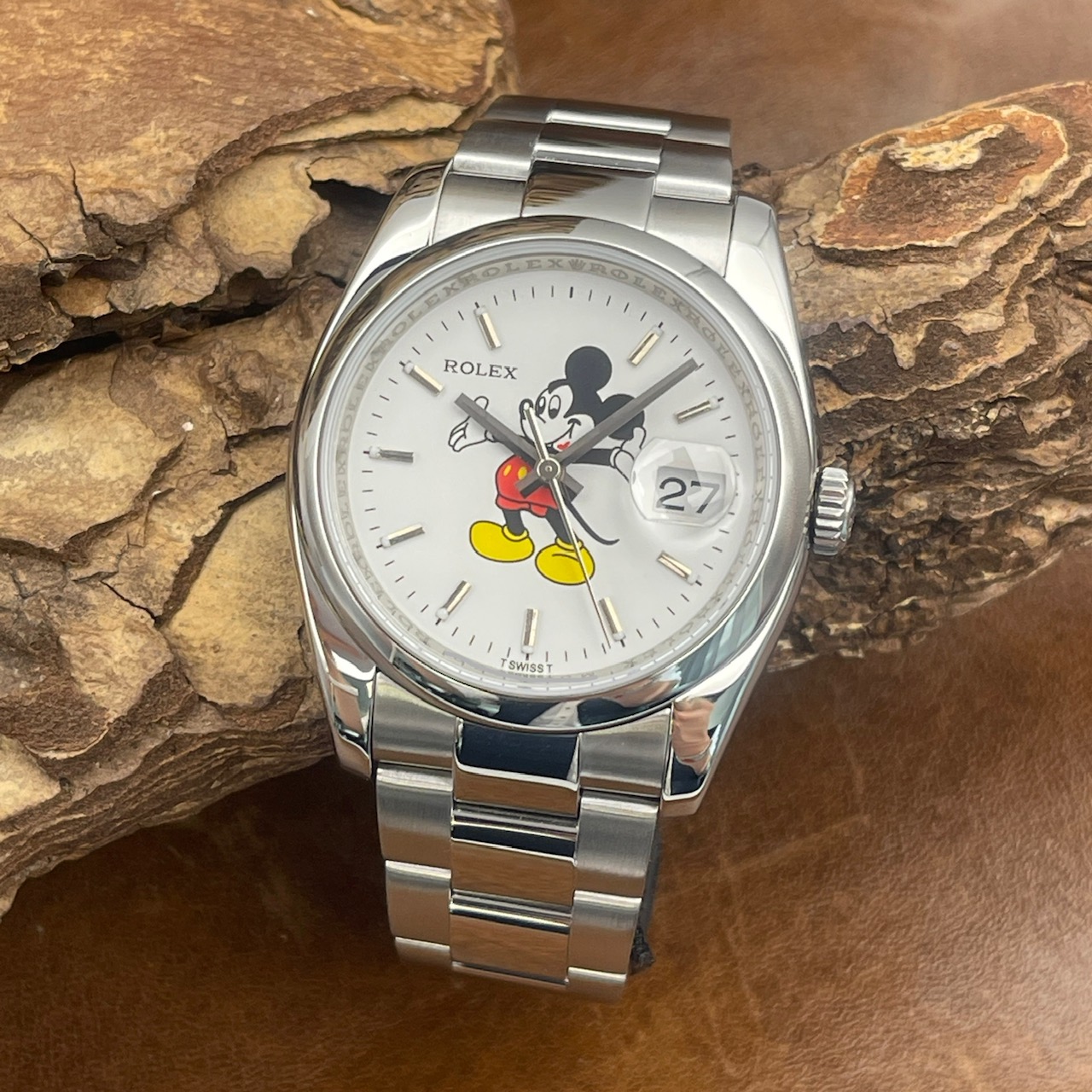 Rolex - Datejust 36 Mickey - B & P 2008 LC100 - Ref. 116200