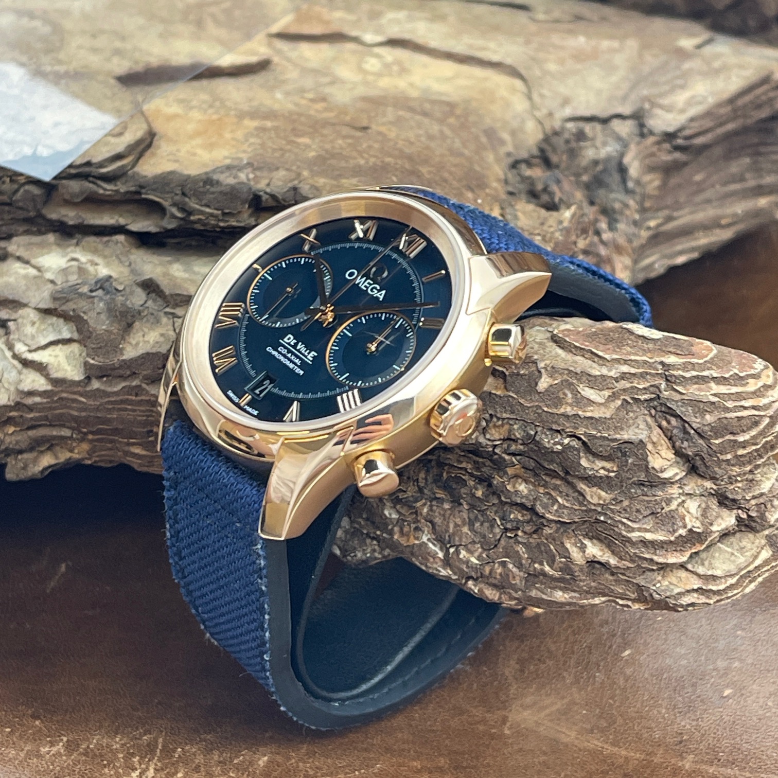 Omega - DeWille - Rosegold 750 - Ref. 43153425103001 - B/P 07/2014