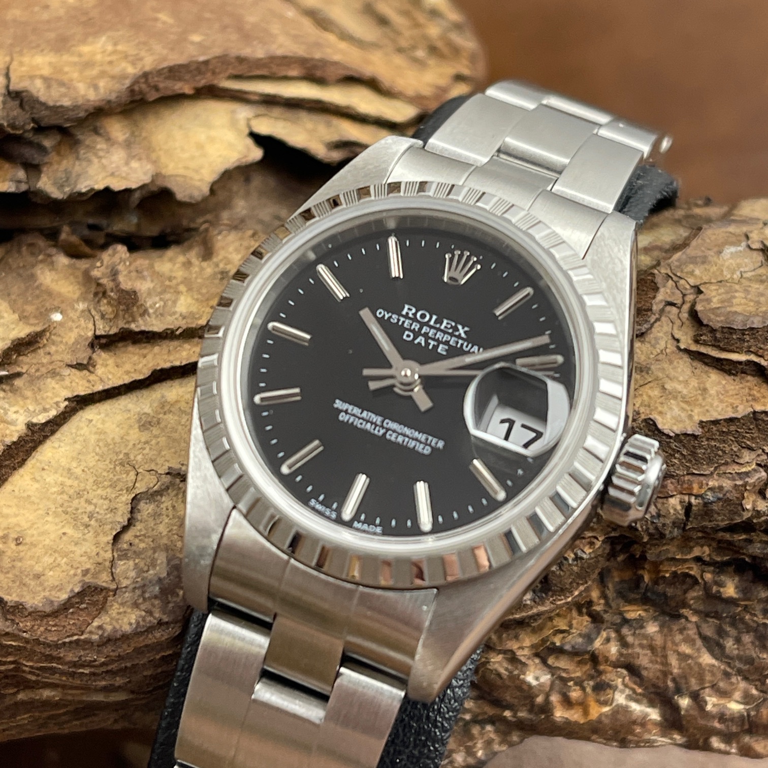 Rolex - Oyster Perpetual Date 26 - Ref. 79240 - Steel - B/P 12.2002 LC 100