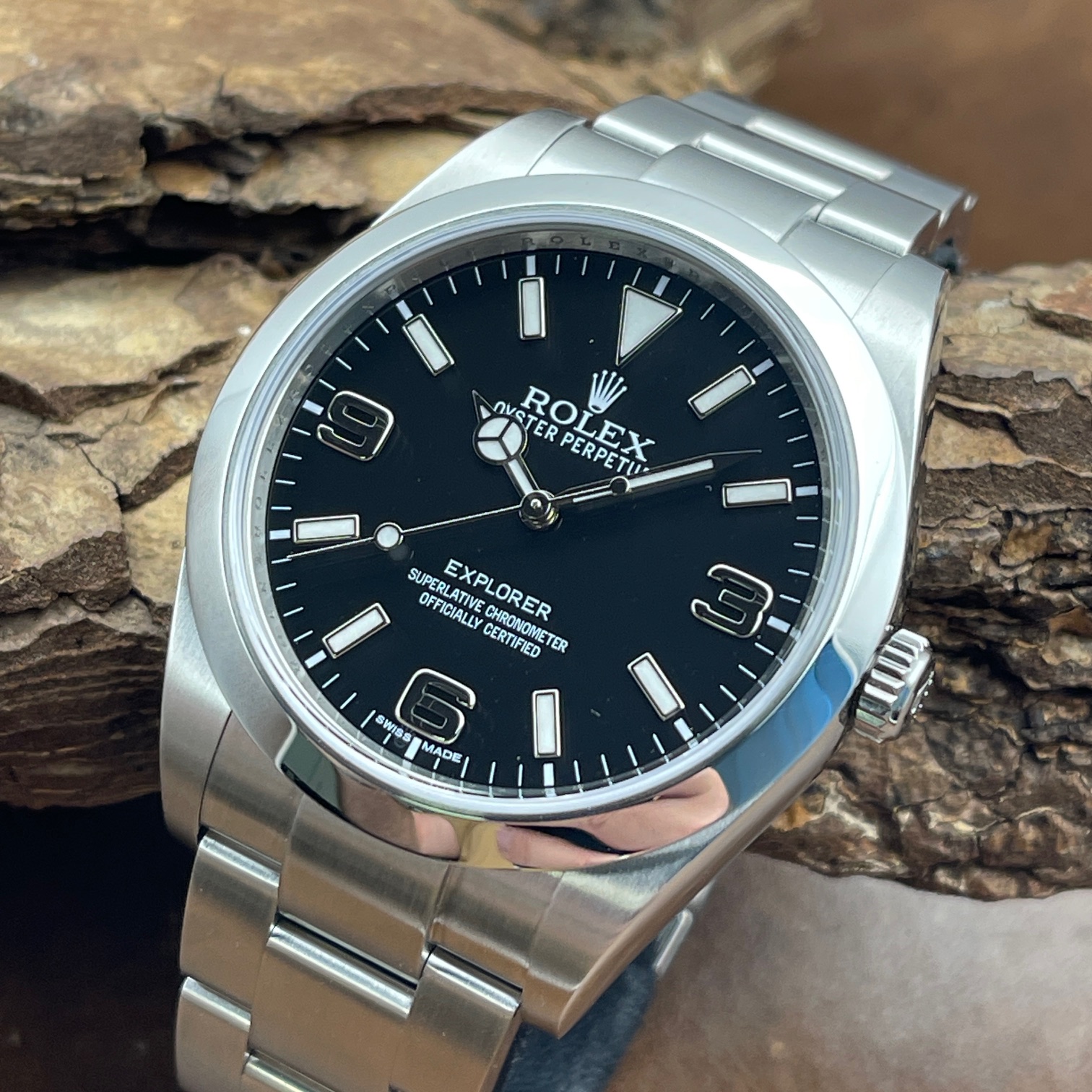 Rolex - Explorer 39mm - Ref. 241270 - Box und Papiere 2014/LC100