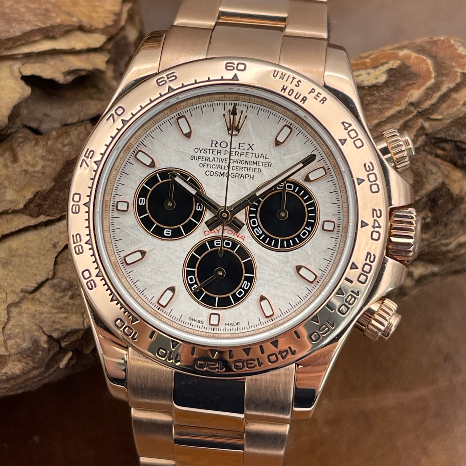 Rolex - Daytona Roségold - Meteorit Zifferblatt - Ref. 116505