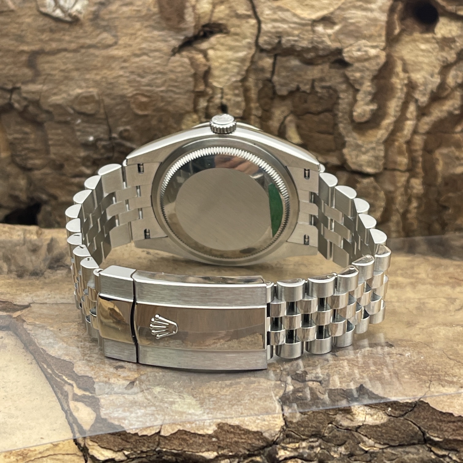Rolex - Datejust 36 - Weißgoldlünette - Box/Papiere 2020 LC100 - Ref. 126234