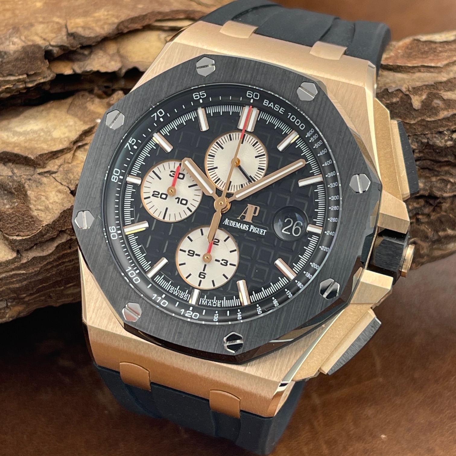 Audemars Piguet - Royal Oak Offshore - Box und Papiere 2017 - Ref. 26401RO.OO.A002CA.01