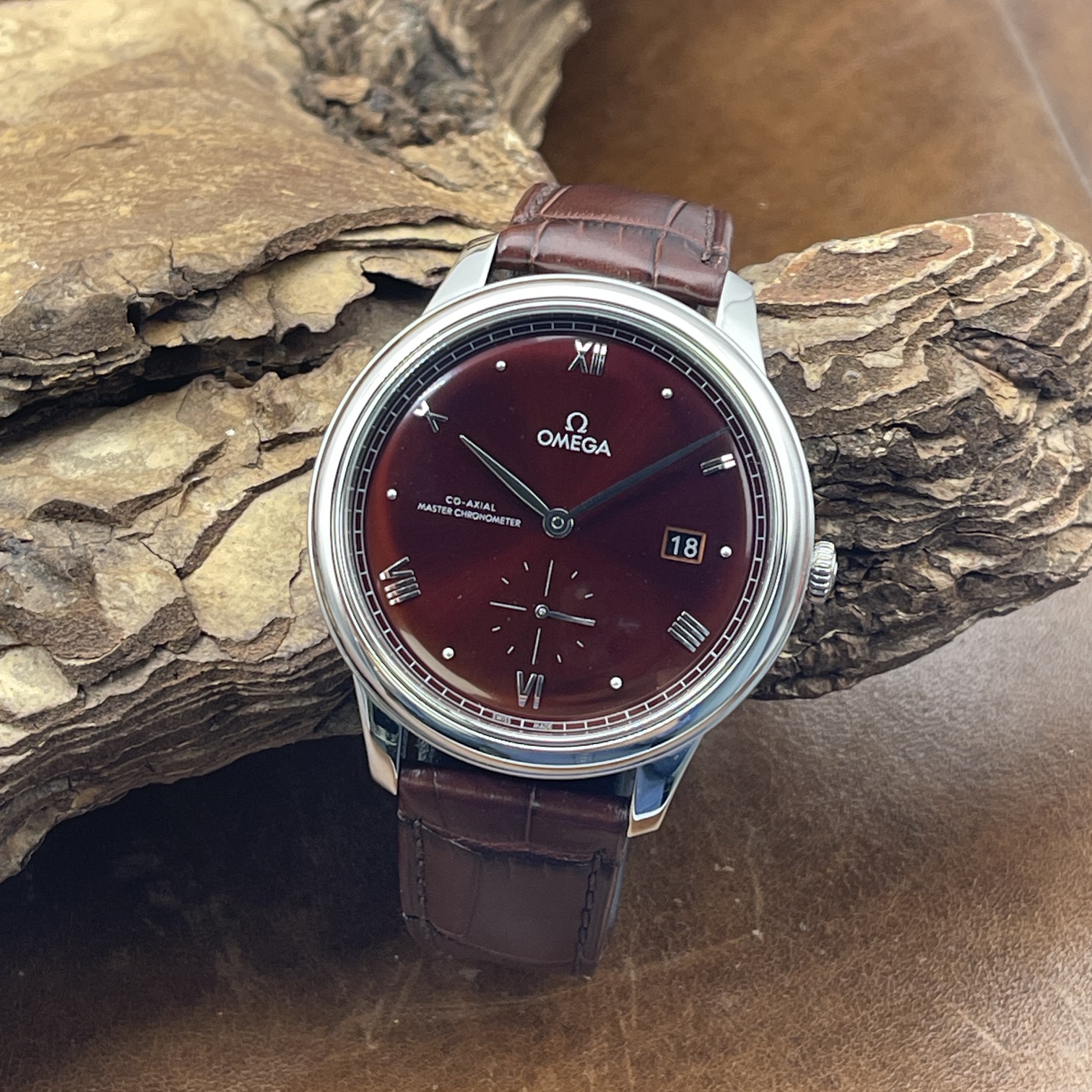 Omega - De Ville Prestige Co-Axial Master Chronometer - Box & Papiere 2024 - Ref. 434.13.41.20.11.001