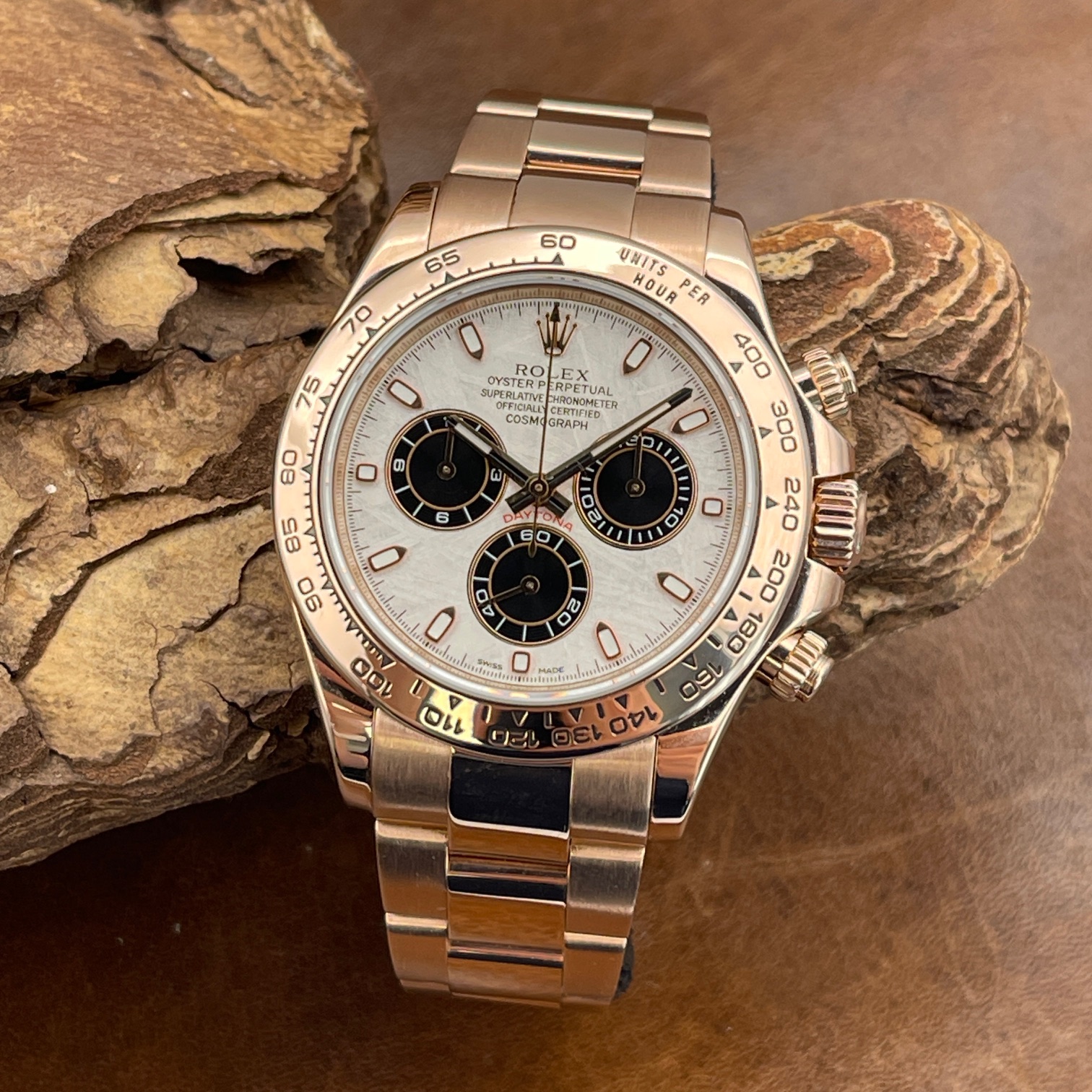 Rolex - Daytona Roségold - Meteorit Zifferblatt - Ref. 116505