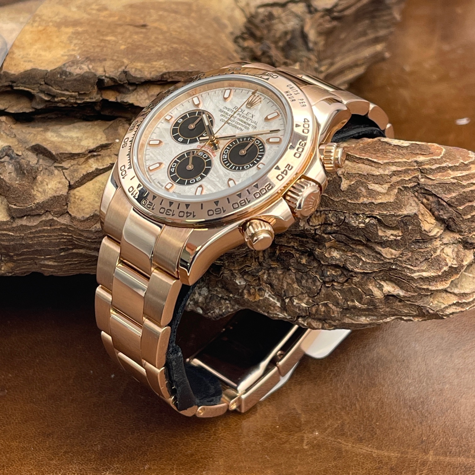 Rolex - Daytona Roségold - Meteorit Zifferblatt - Ref. 116505
