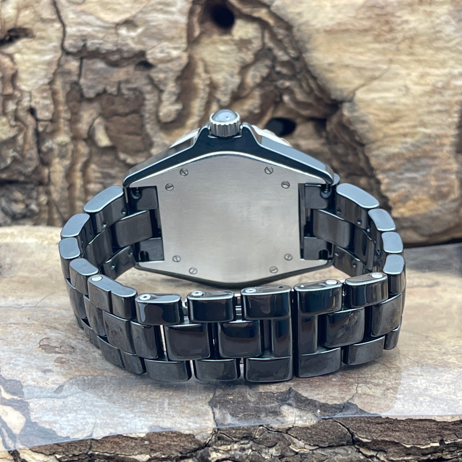 Chanel - J12 - Ref. J12/H2025 - Diamatbesatz Zifferblatt - Keramik/Stahl