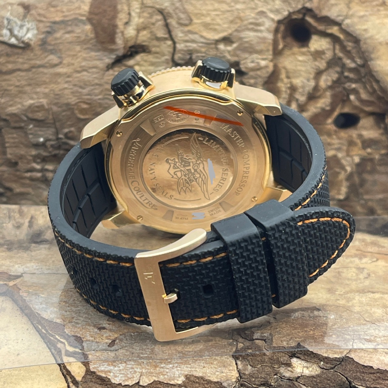 Jaeger-LeCoultre Master Compressor Diving Pro Geographic Navy SEALs - B/P - Ref. Q1852670 / 159.2.39