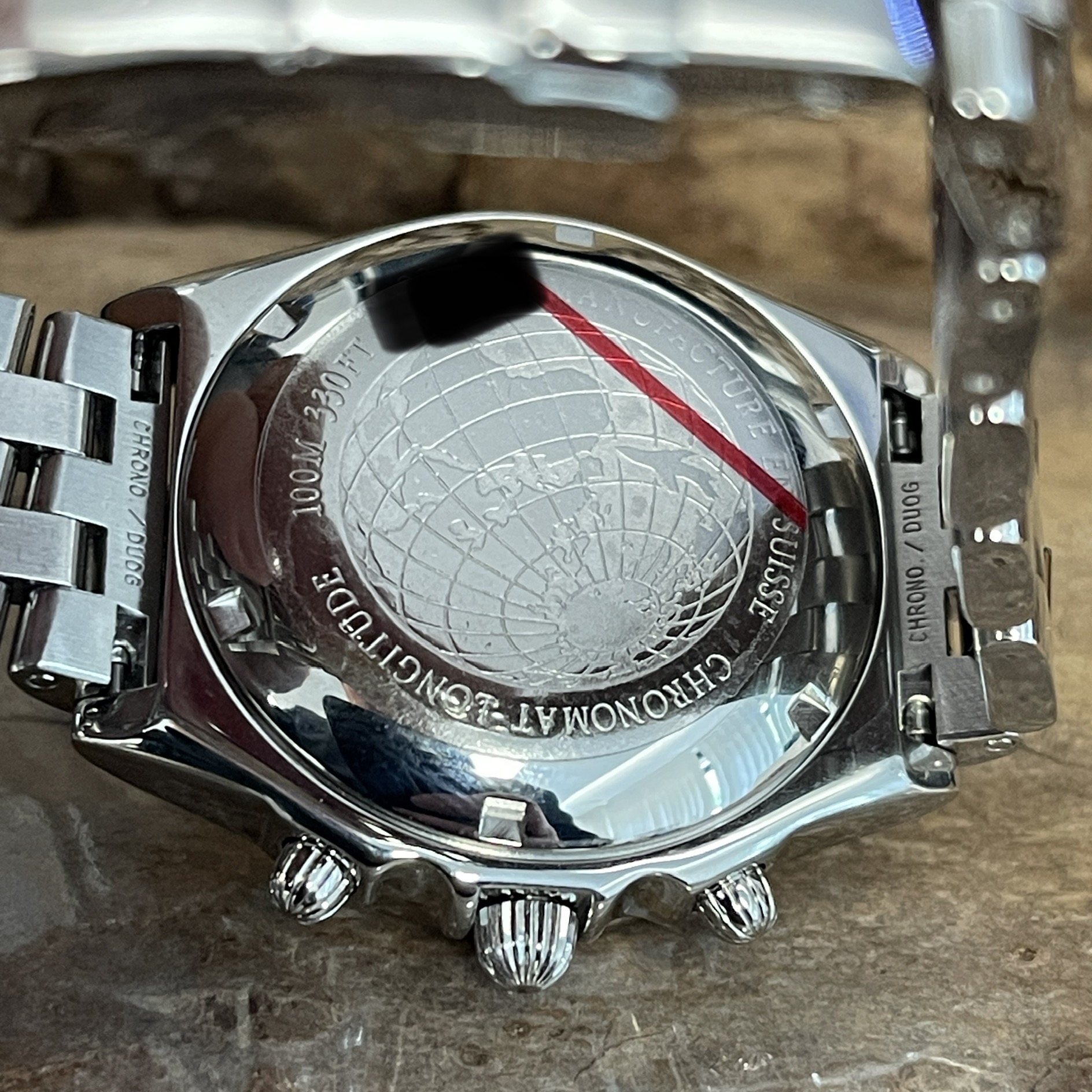 Breitling - Chronomat Longitude - Box/Papiere - Ref. A20048