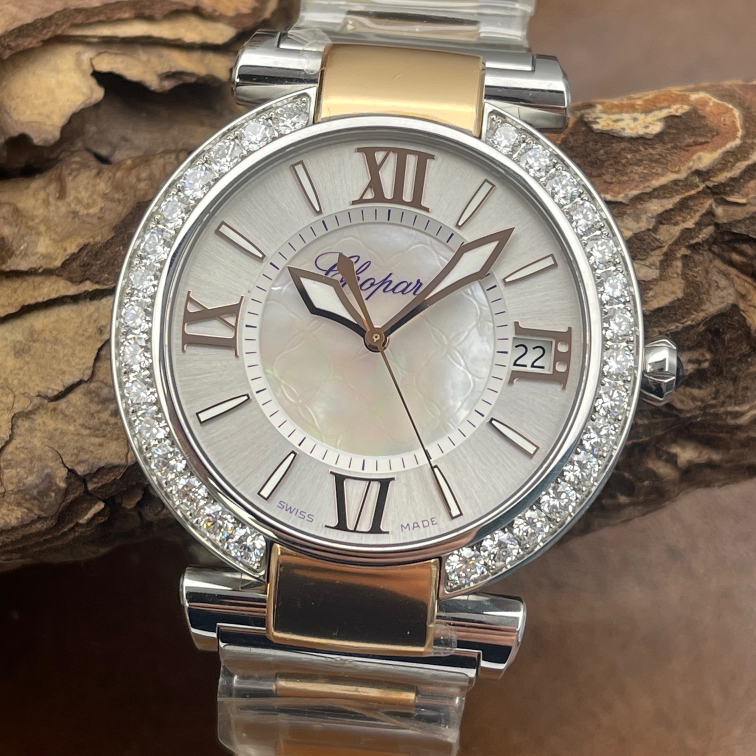 Chopard - Imperiale 40 - Ref. 388531-6004 - Stahl/Rosegold - UNGETRAGEN (VERKLEBT)