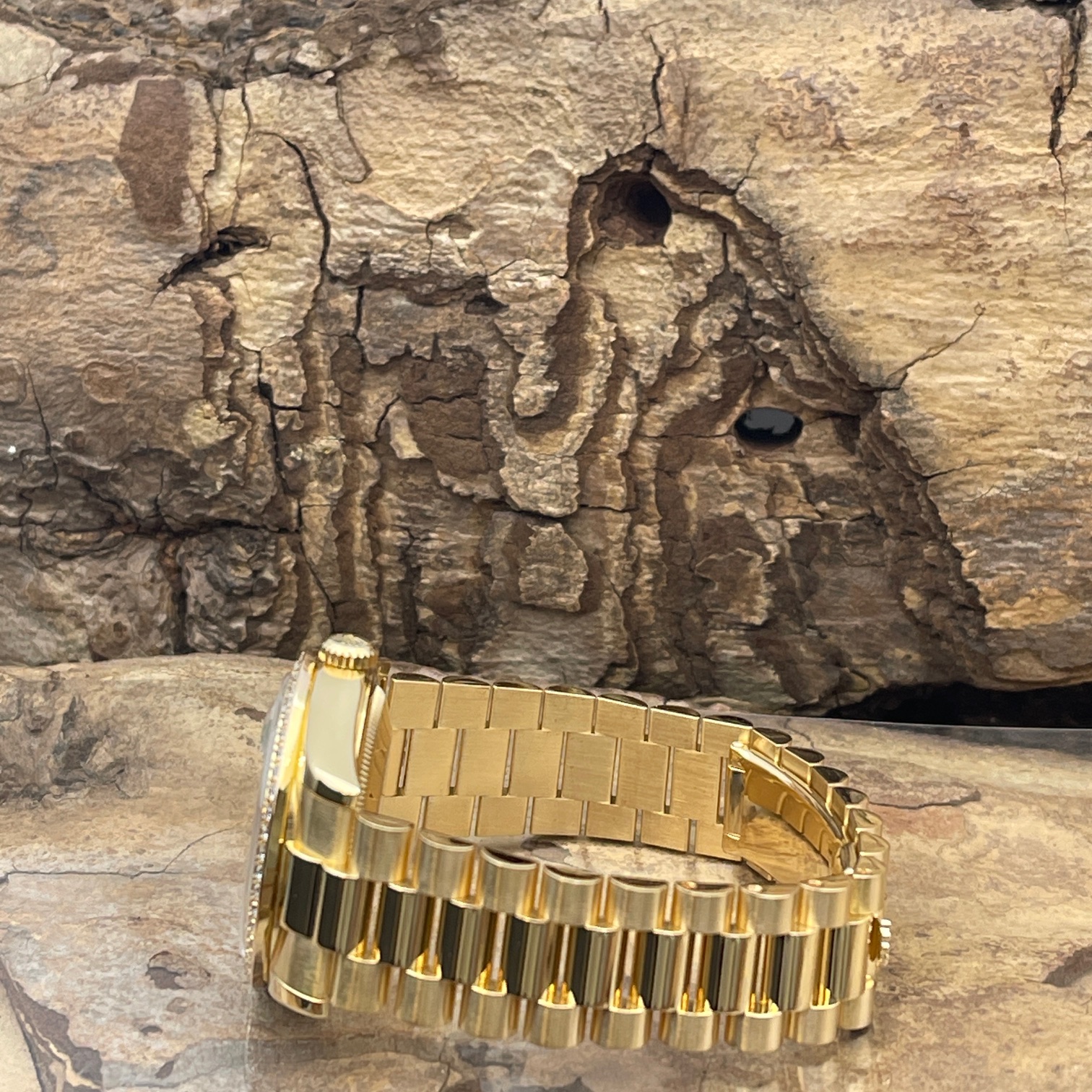 Rolex - DayDate 36 Dia - Ref. 118238 - Box und Papiere 10/2018 - Lünette und Zifferblatt AFTERMARKET