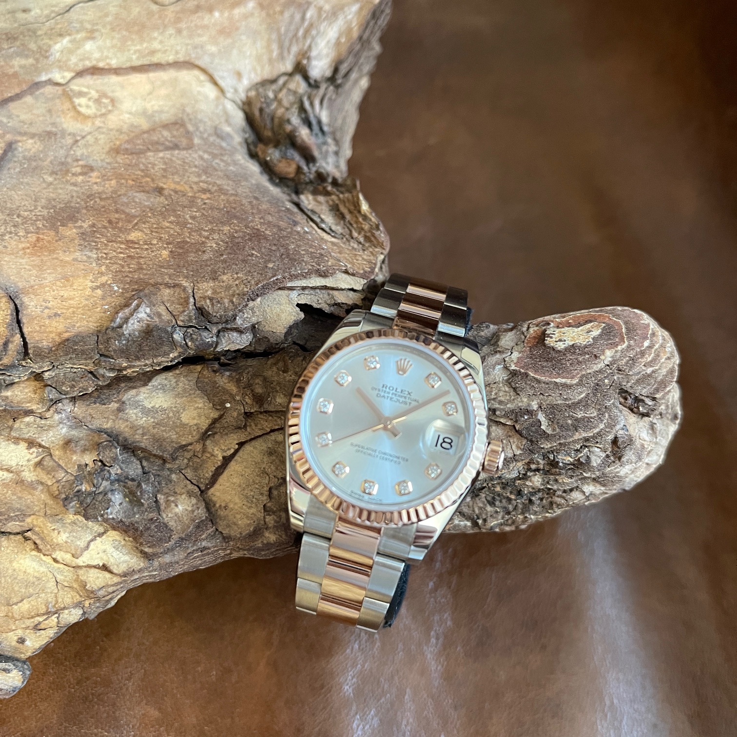 Rolex - Datejust 31 - Factory Dia Dial - Papiere 2019 - Ref. 178271
