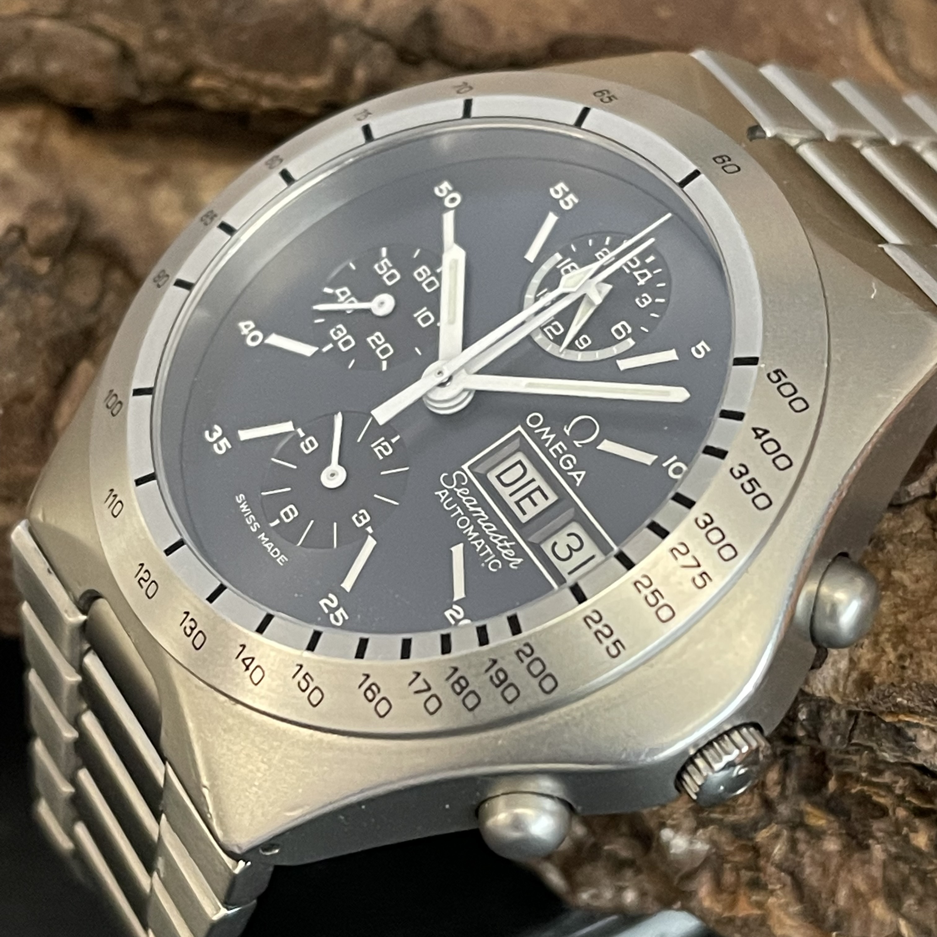 Omega Speedmaster Mark V - Ref. ST 376.0806 mit Omega Extract