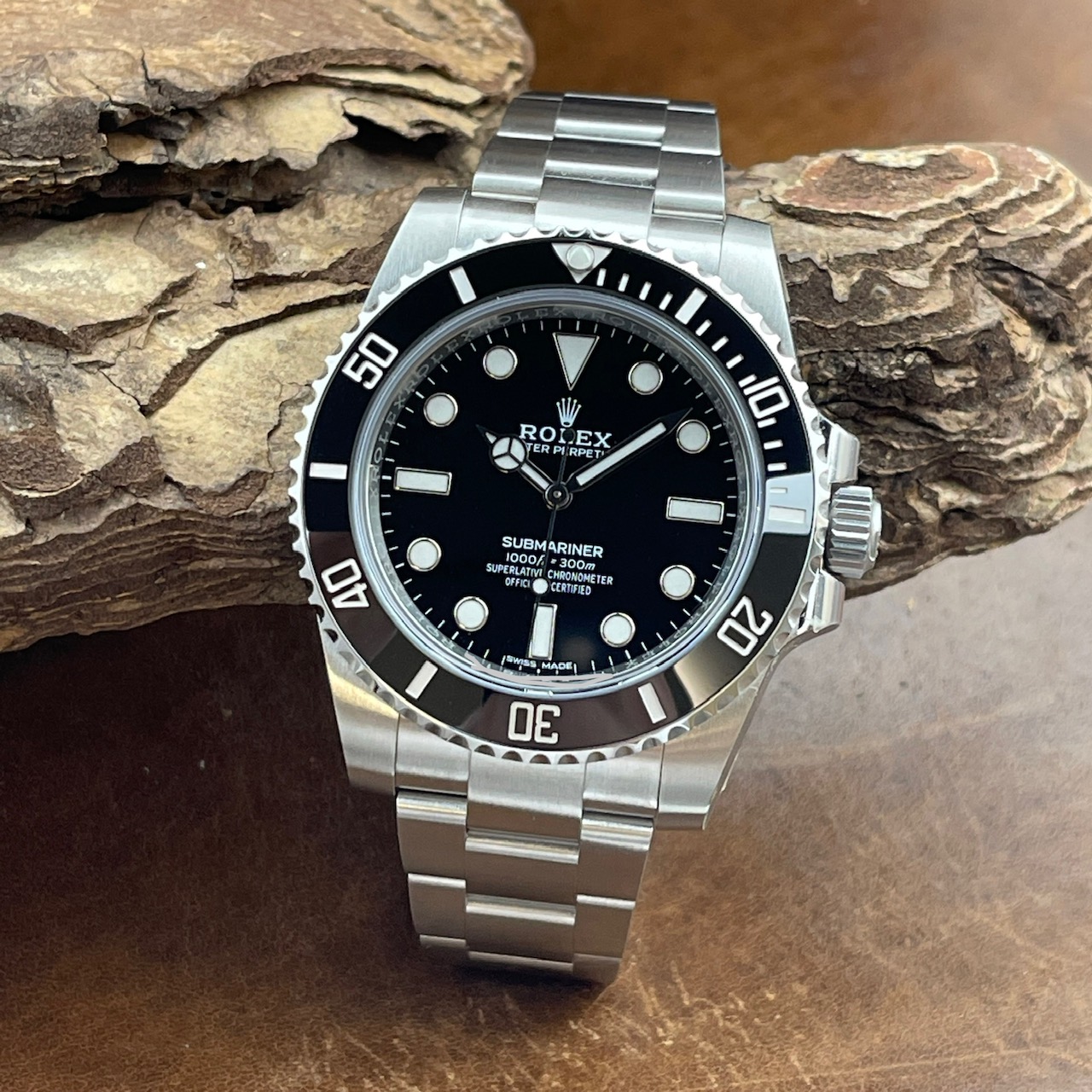 Rolex - Submariner No Date 40 mm - Ref. 114060 - B/P 2019 LC 150 - UNGETRAGEN - VERKLEBT