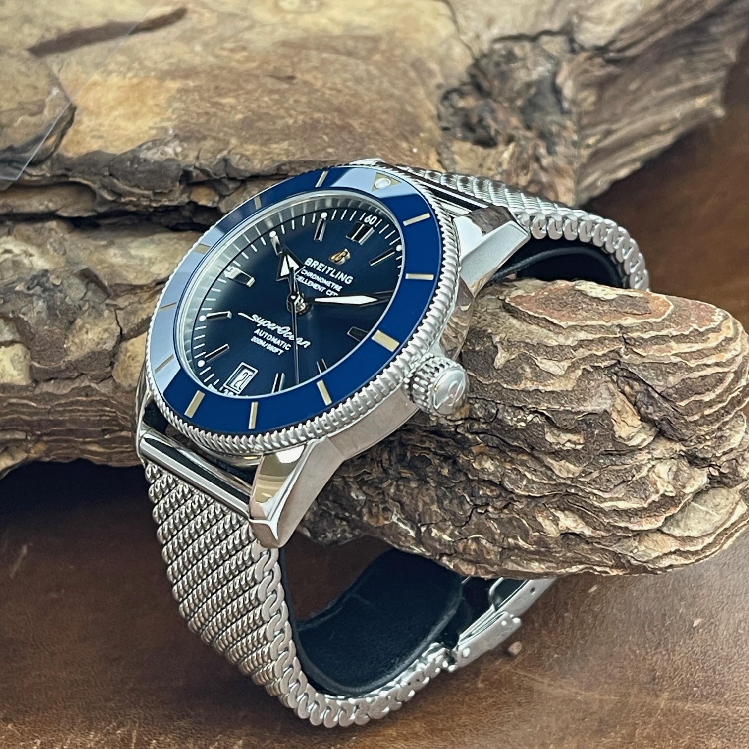 Breitling - Superocean Heritage II Stahl - Ref. AB2010161C1A1 - Box und Papieren  04/2019