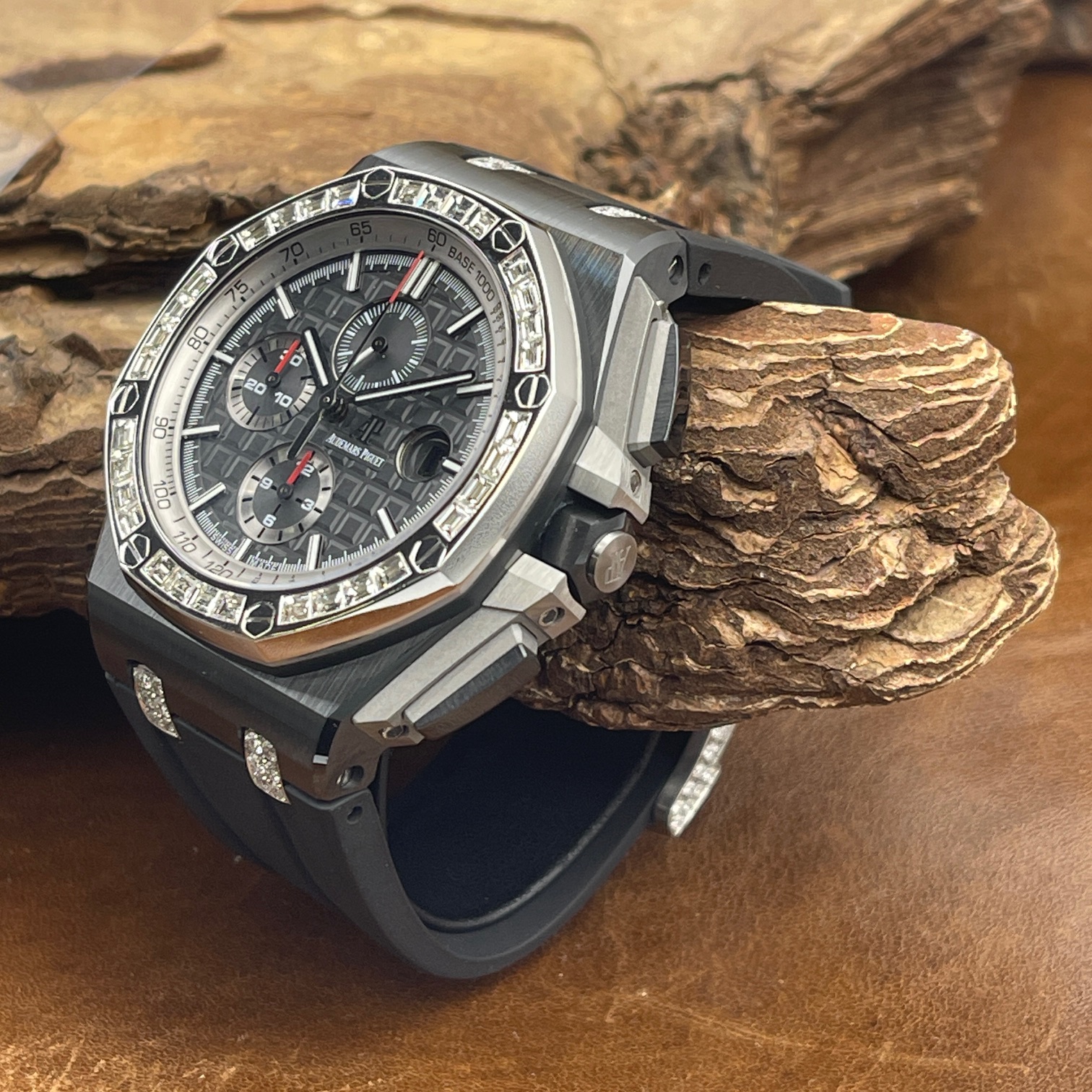 Audemars Piguet - Royal Oak Offshore  44mm - Ref. 26405CE.OO.A002CA.01 - Diamantbesatz AFTERMARKET
