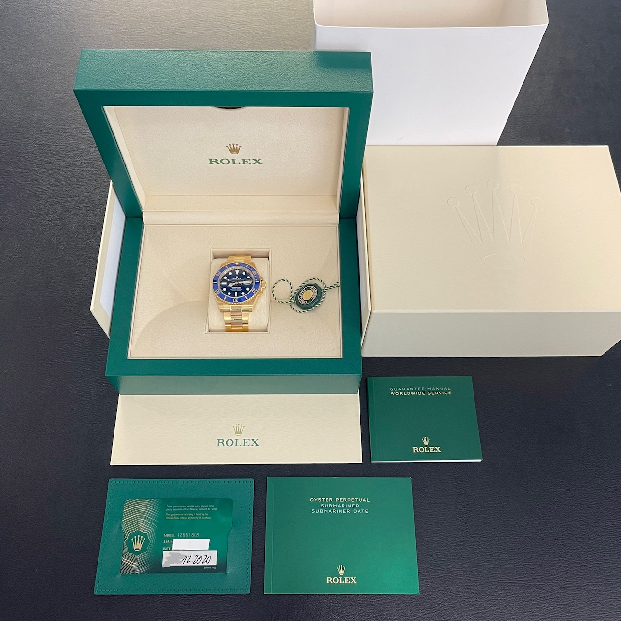 Rolex - Submariner 41 Yellow Gold - Box & Papers 2020 - Ref. 126618LB