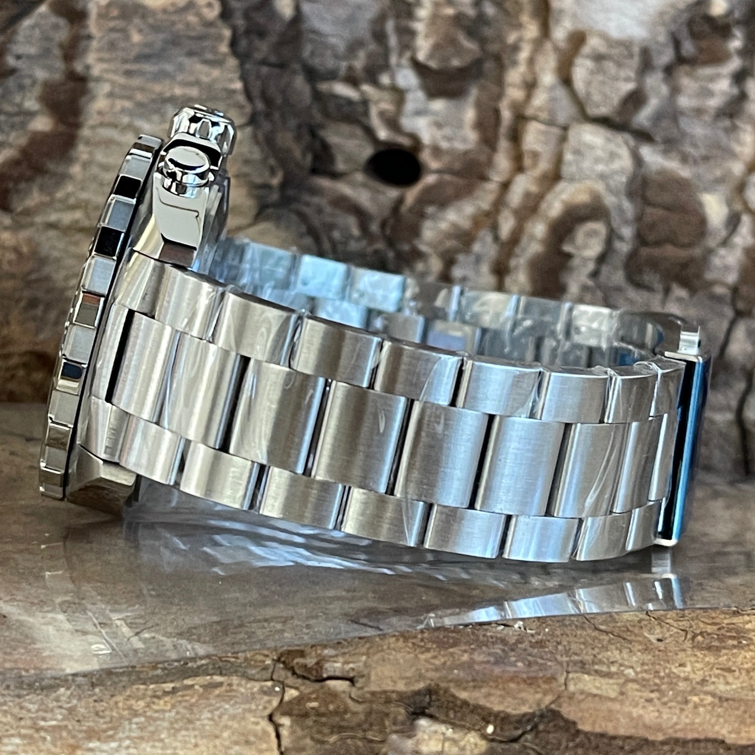 TAG Heuer Formula 1 - VERKLEBT - UNGETRAGEN - Ref. CAZ101AC Vollverklebt edelstahl mit schwarzem Zifferblatt - Edelstahlband