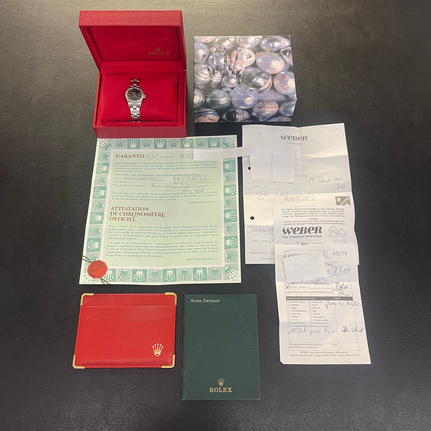 Rolex - Oyster Perpetual Date 26 - Ref. 79240 - Steel - B/P 12.2002 LC 100