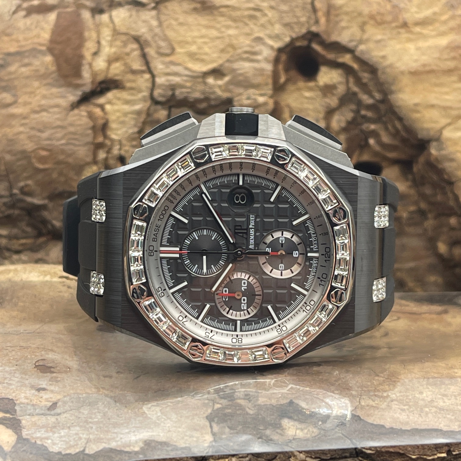 Audemars Piguet - Royal Oak Offshore  44mm - Ref. 26405CE.OO.A002CA.01 - Diamantbesatz AFTERMARKET