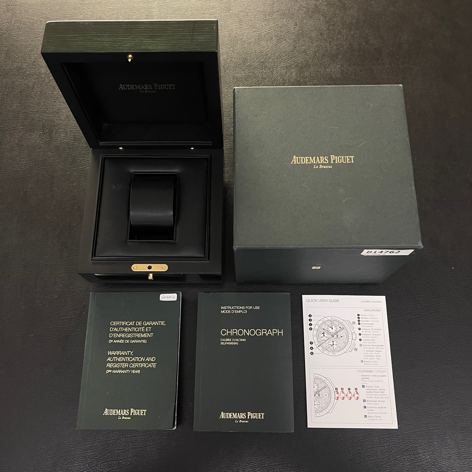 Audemars Piguet - Royal Oak Offshore  44mm - Ref. 26405CE.OO.A002CA.01 - Diamantbesatz AFTERMARKET