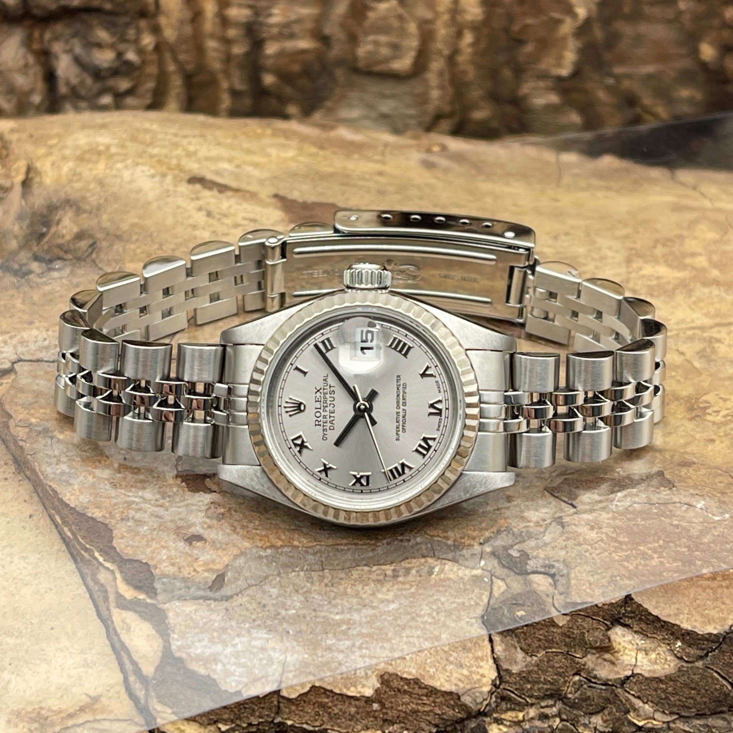 Rolex - Datejust 26  Stahl - Ref. 79174 - Box und Papiere 12/2003 LC100