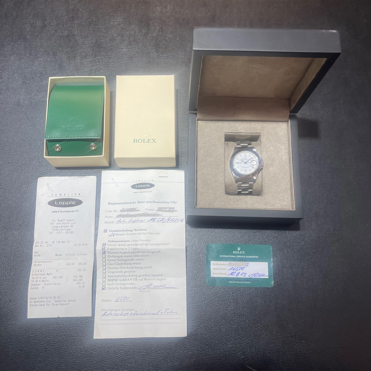 Rolex - Explorer II Polar - Ref. 16570 - Stahl