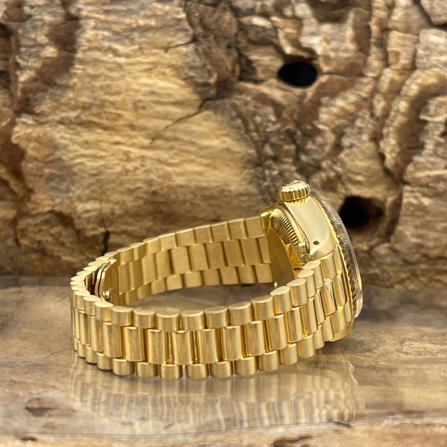 Rolex - Datejust Lady 26 - 750er yellow gold - Dia Dial - Ref. 6917