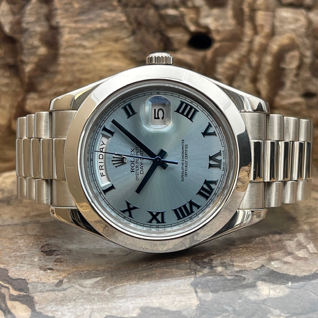 Rolex - Oyster Perpetual Day-Date 41 - FULLSET 2013 - Ref. 218239