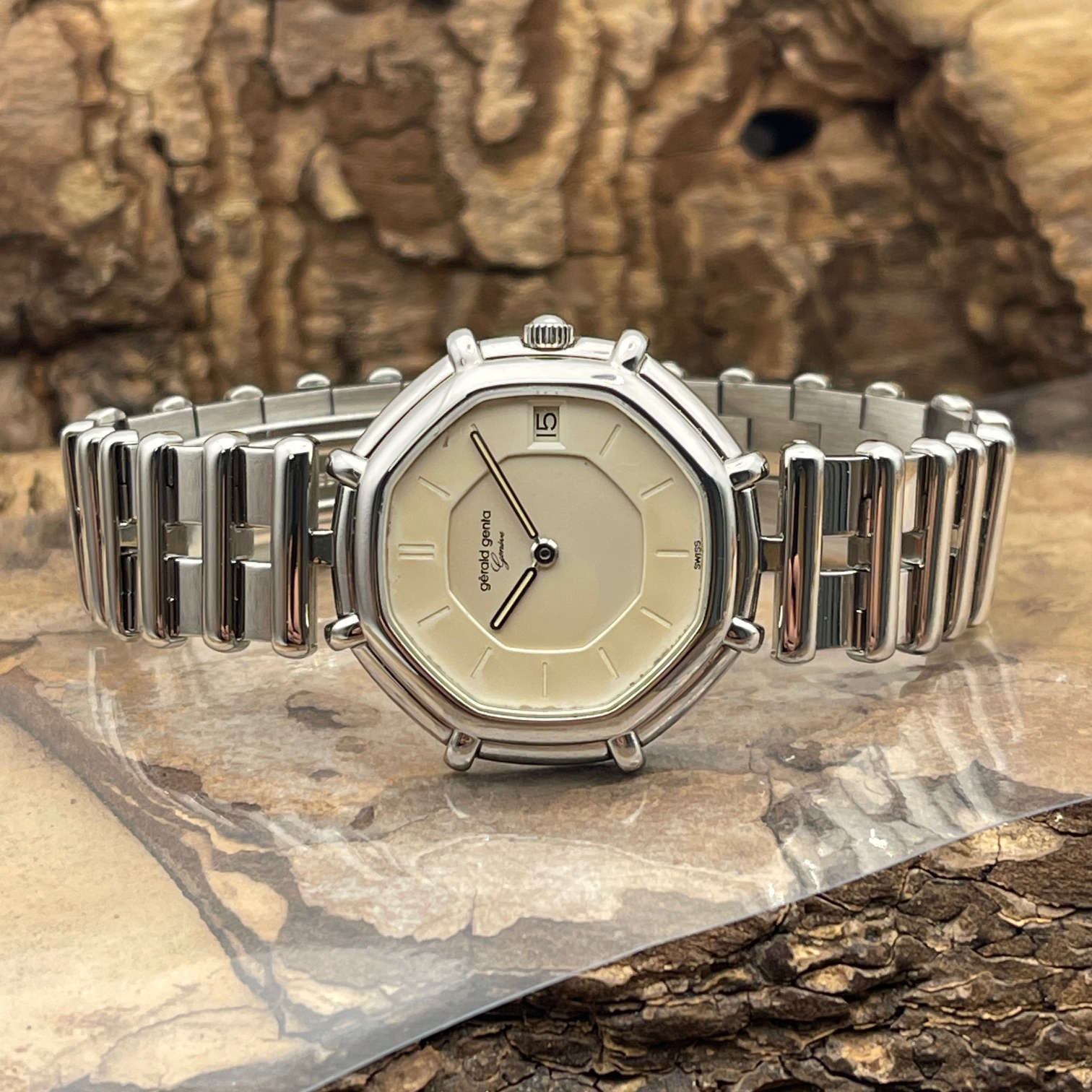 Gerald Genta - Octo - Ref. G2850.7 - Stahl - VINTAGE