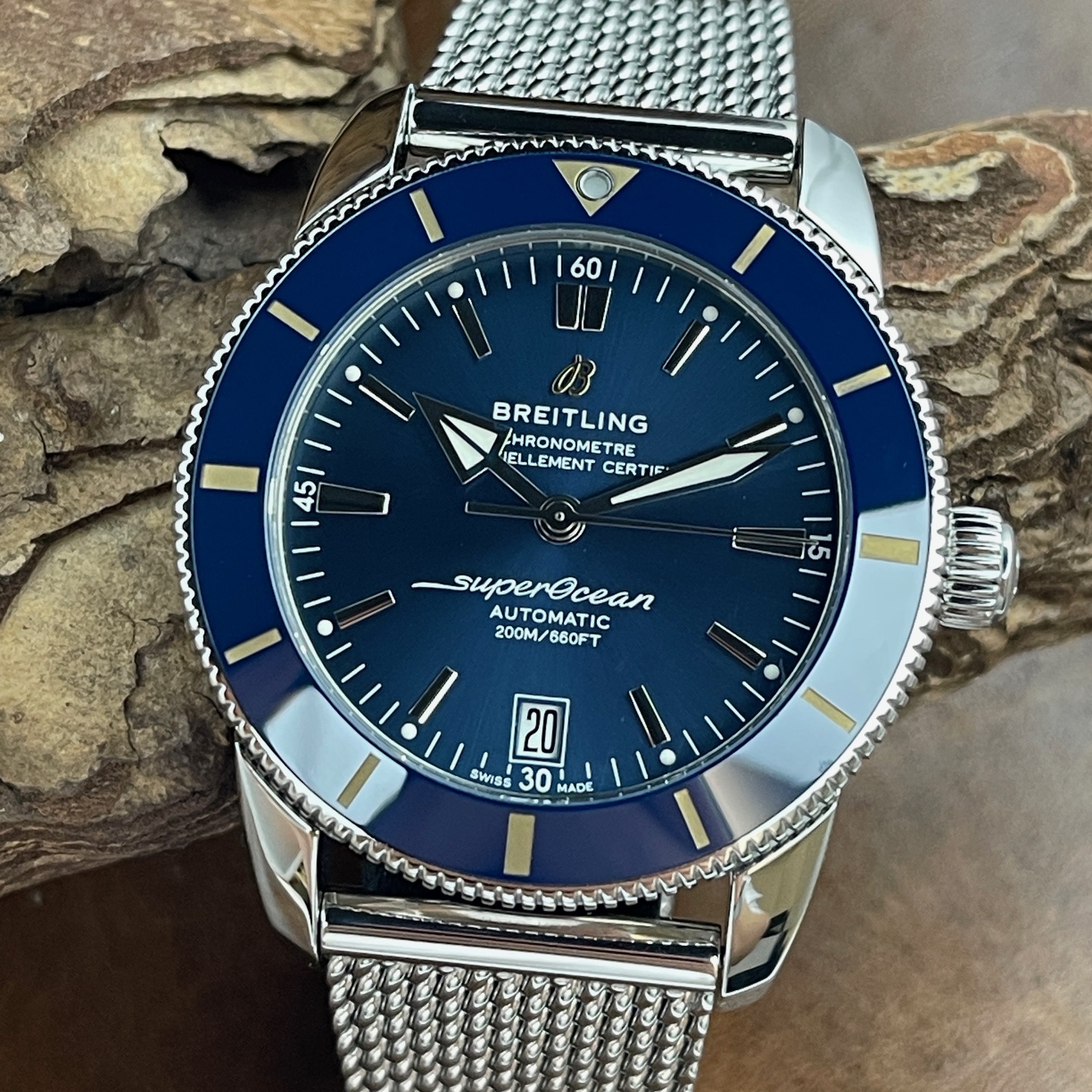 Breitling - Superocean Heritage II Stahl - Ref. AB2010161C1A1 - Box und Papieren  04/2019