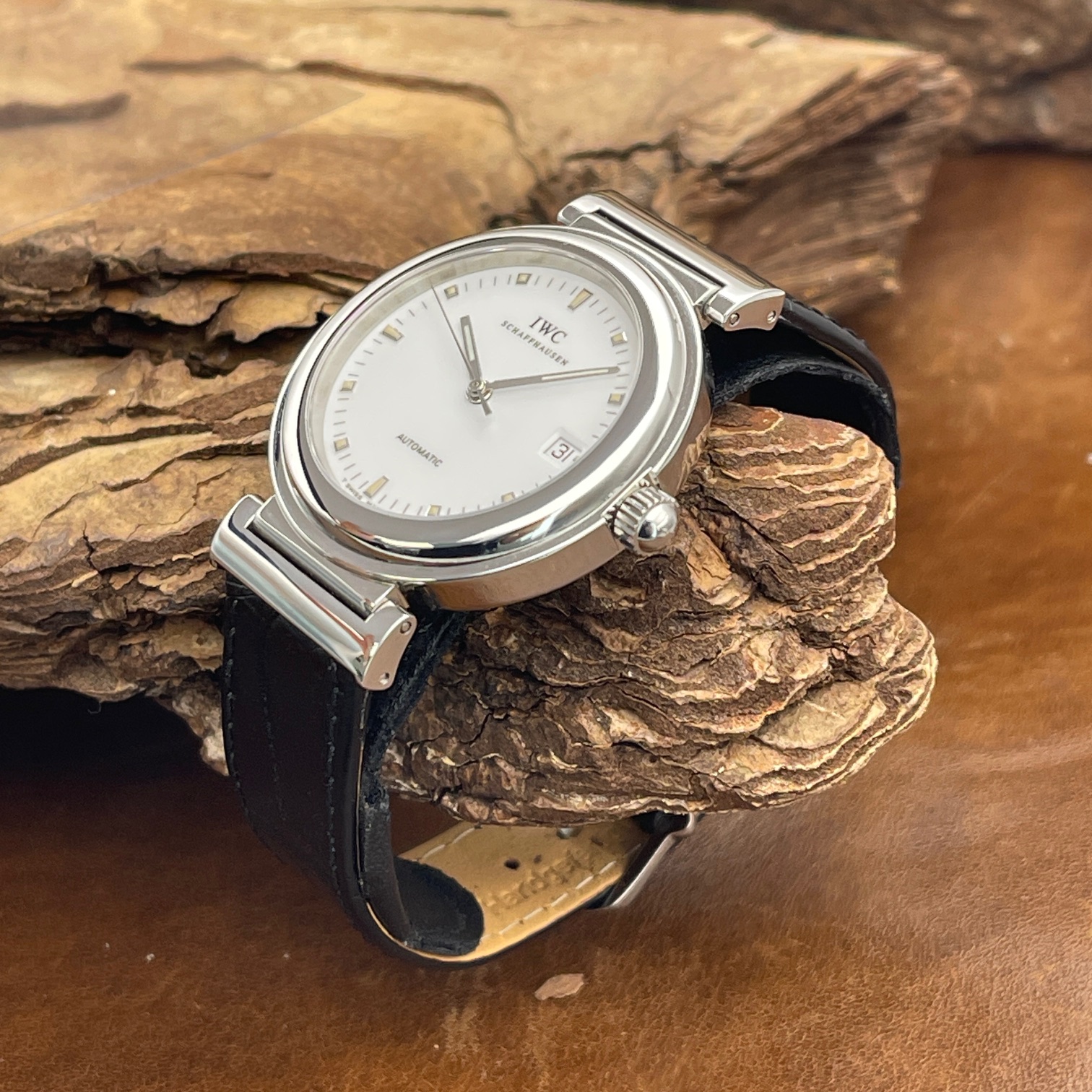 IWC - Da Vinci - Ref. IW352802- Stahl mit Lederband