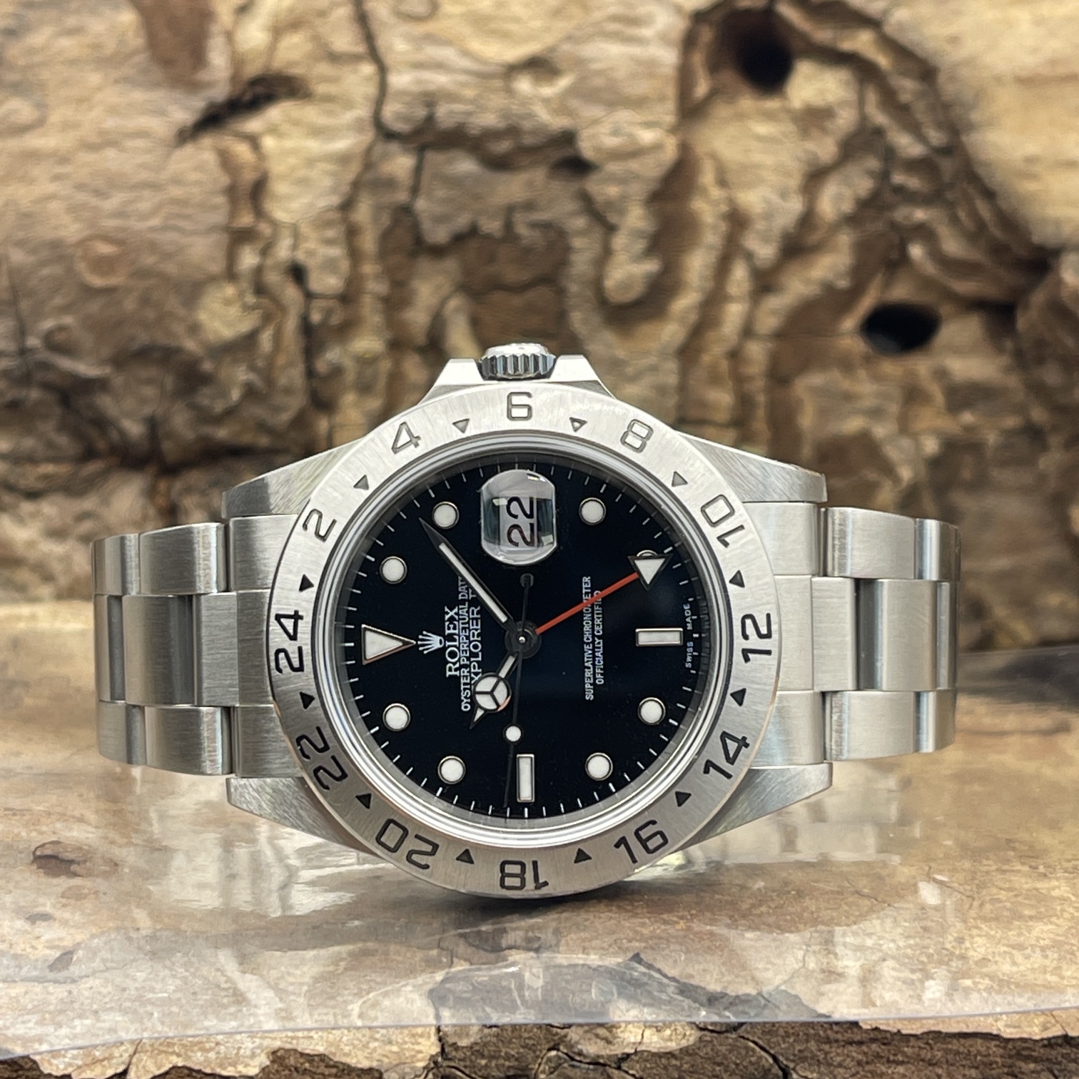 Rolex - Oyster Perpetual Date Explorer II - Box/Papiere 1999 - Ref. 16570