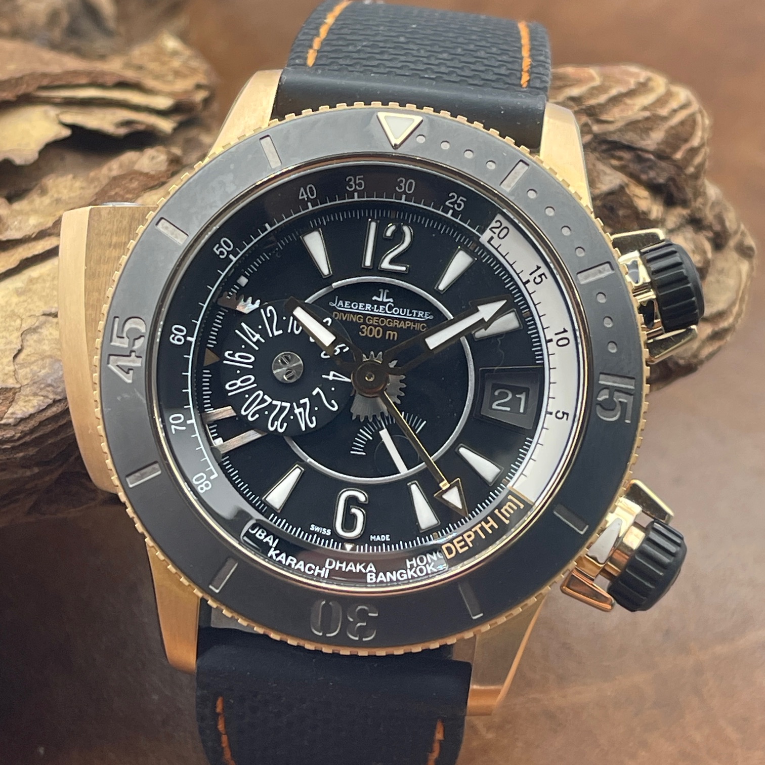 Jaeger-LeCoultre Master Compressor Diving Pro Geographic Navy SEALs - B/P - Ref. Q1852670 / 159.2.39