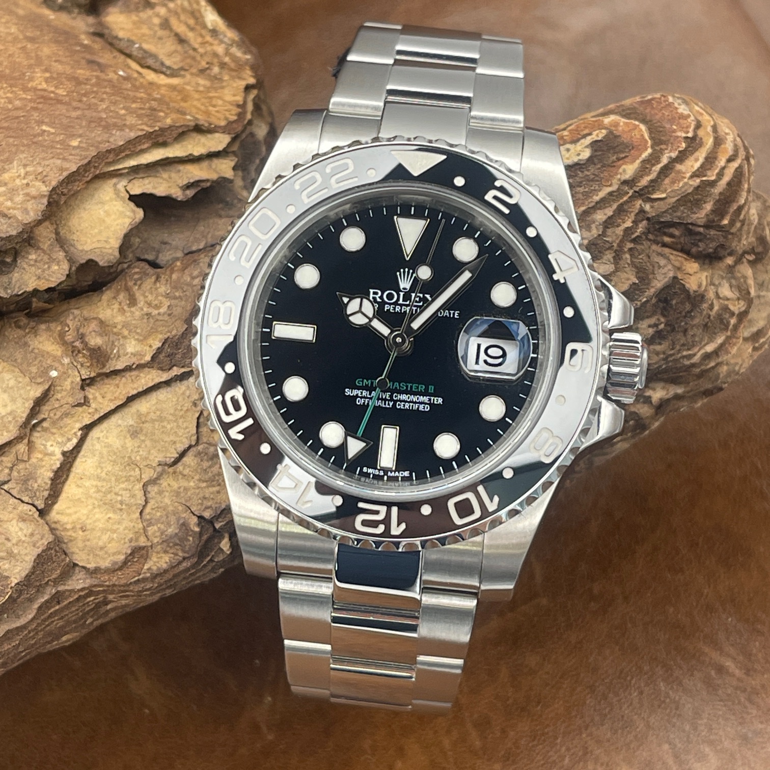 Rolex - GMT-Master II 40mm - Ref. 116710LN - FULLSET 08/2007 LC100