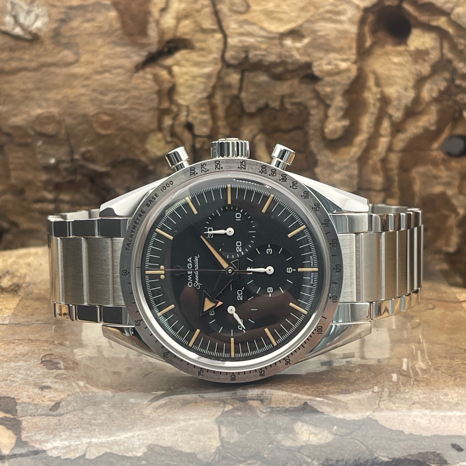 Omega - Speedmaster Trilogy 1957 - Box & Papiere 2018 - Ref. 31110393001001