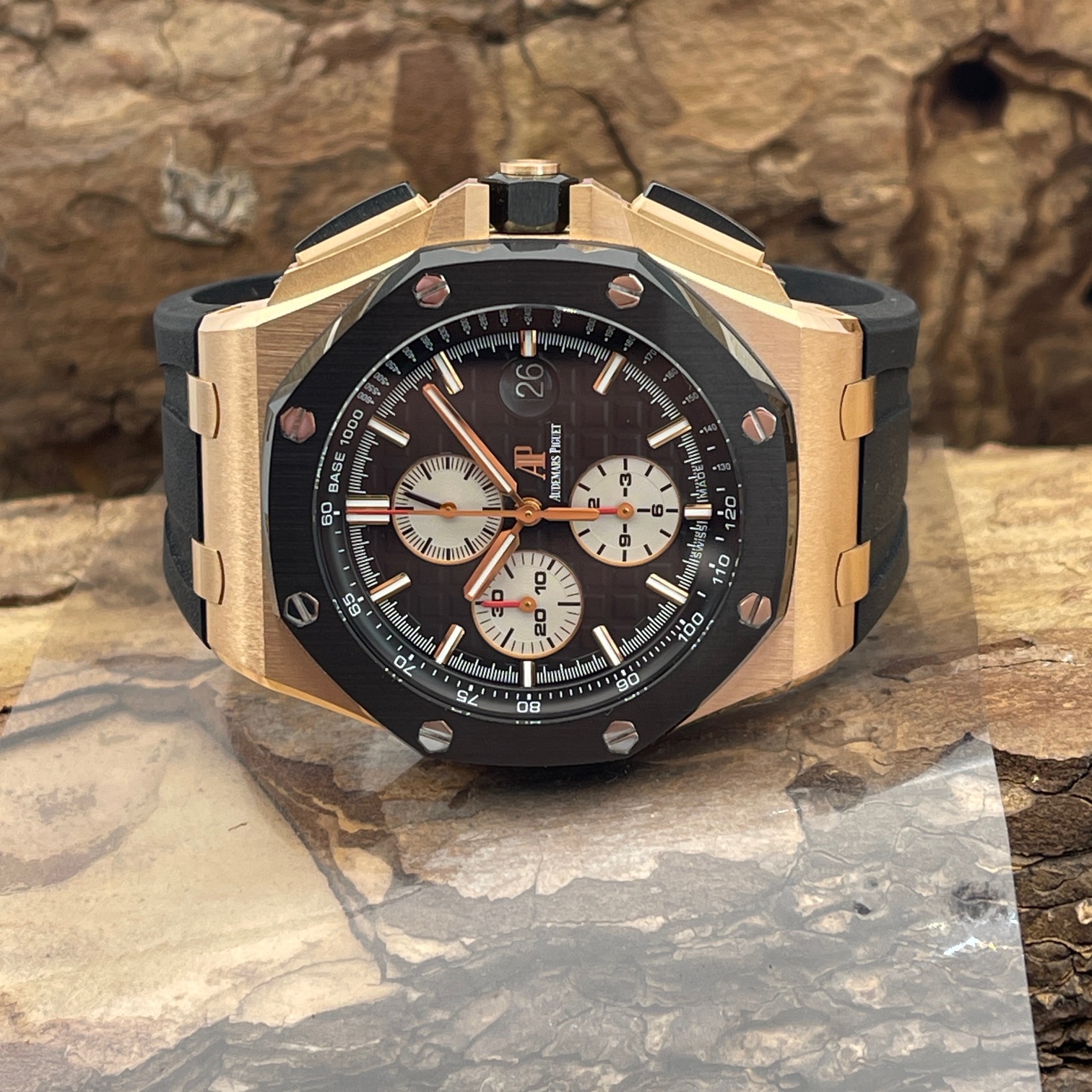 Audemars Piguet - Royal Oak Offshore - Box und Papiere 2017 - Ref. 26401RO.OO.A002CA.01