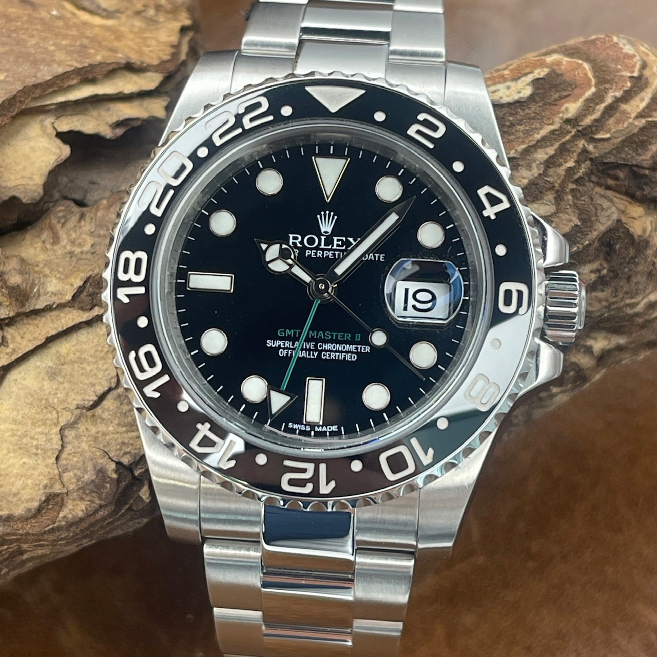 Rolex - GMT-Master II 40mm - Ref. 116710LN - FULLSET 08/2007 LC100