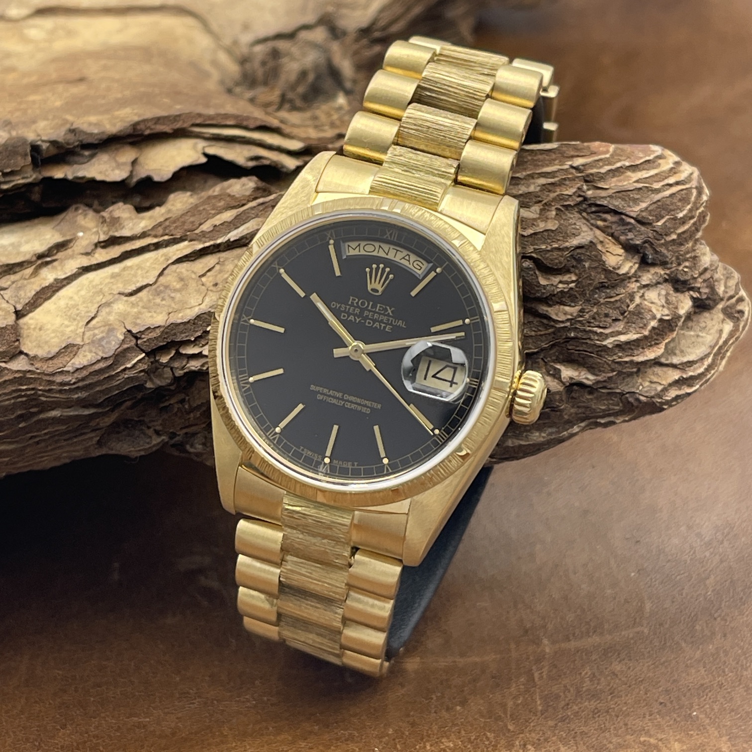 Rolex - Day-Date 36 Bark Yellow Gold - Ref. 18078
