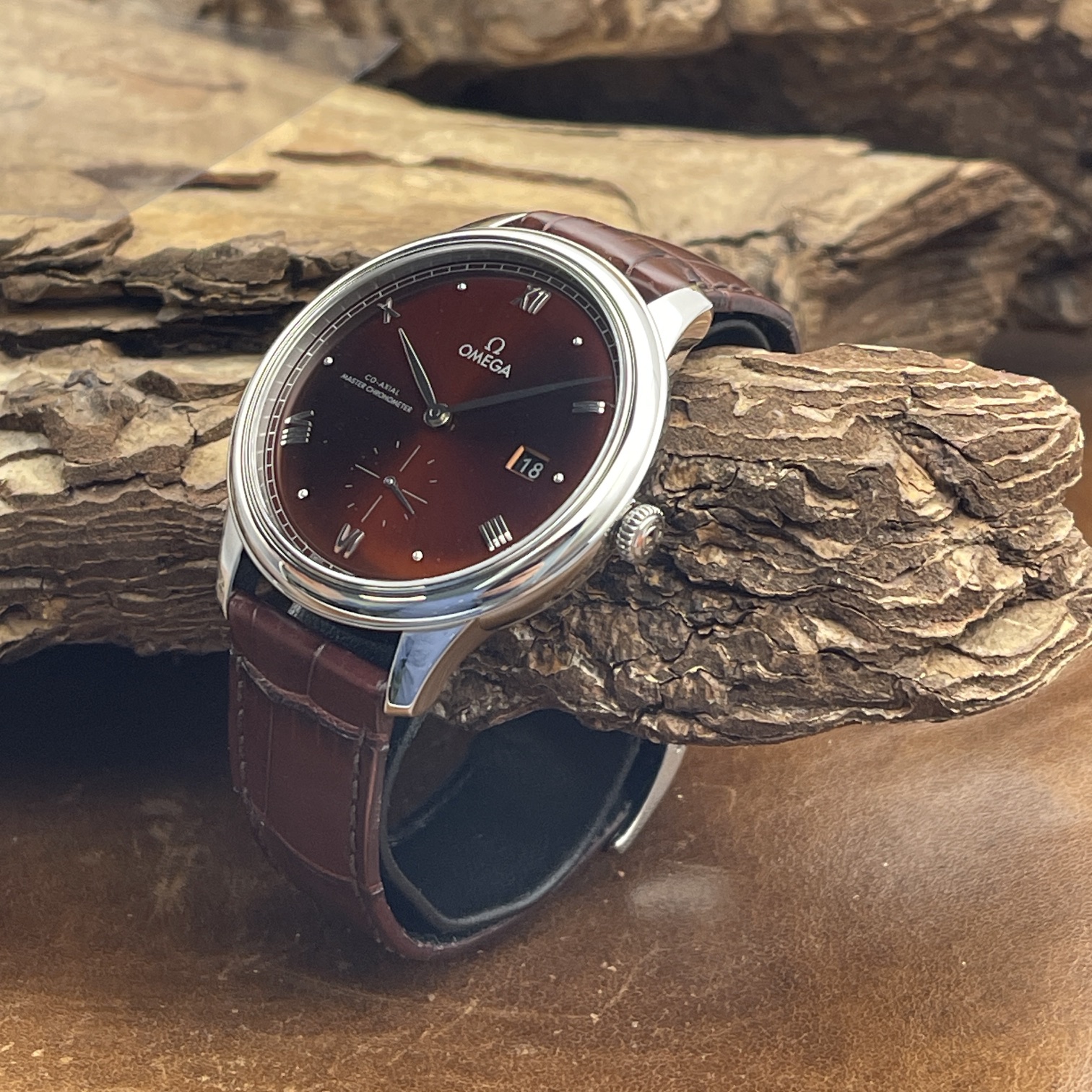 Omega - De Ville Prestige Co-Axial Master Chronometer - Box & Papiere 2024 - Ref. 434.13.41.20.11.001