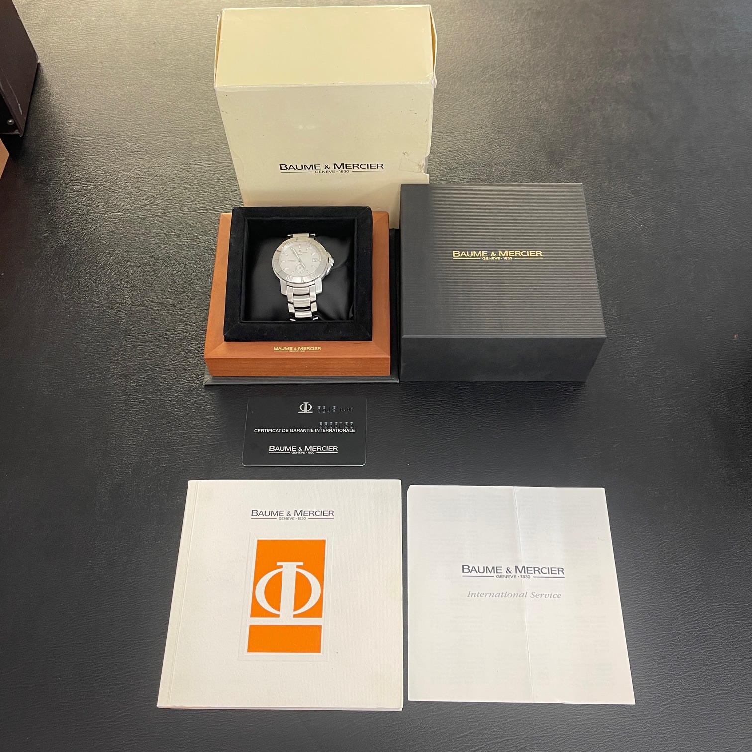 Baume & Mercier - Capeland Automatik - FULLSET 2005 - Ref. 65367
