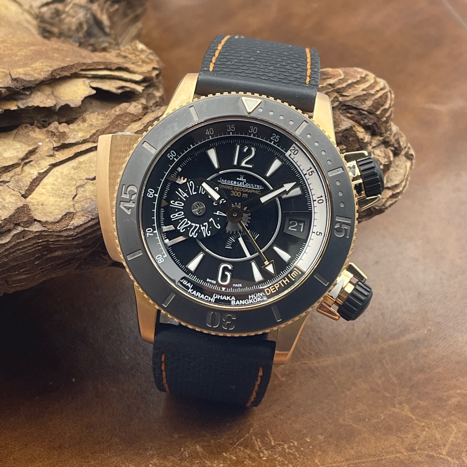 Jaeger-LeCoultre Master Compressor Diving Pro Geographic Navy SEALs - B/P - Ref. Q1852670 / 159.2.39
