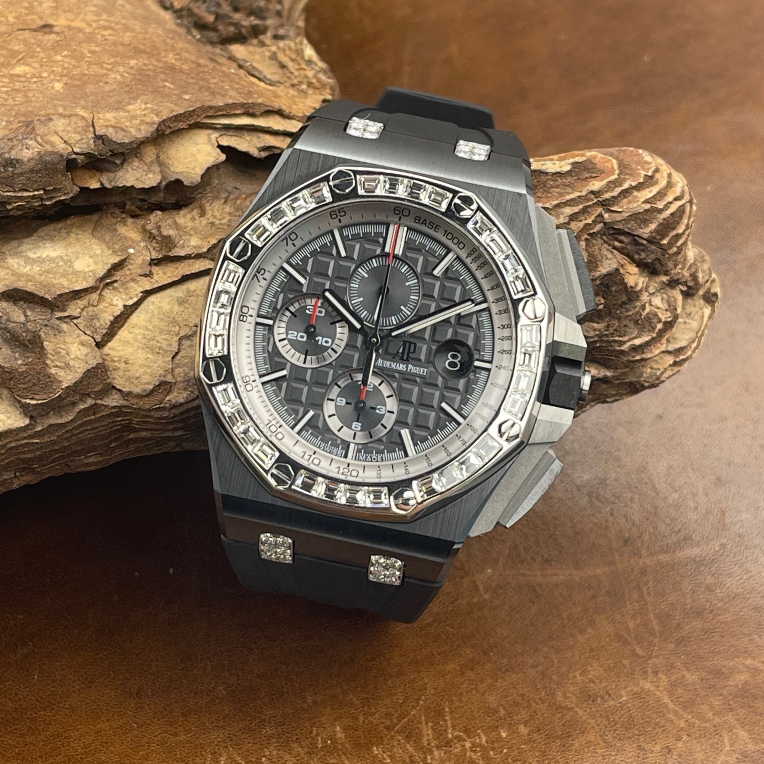 Audemars Piguet - Royal Oak Offshore  44mm - Ref. 26405CE.OO.A002CA.01 - Diamantbesatz AFTERMARKET
