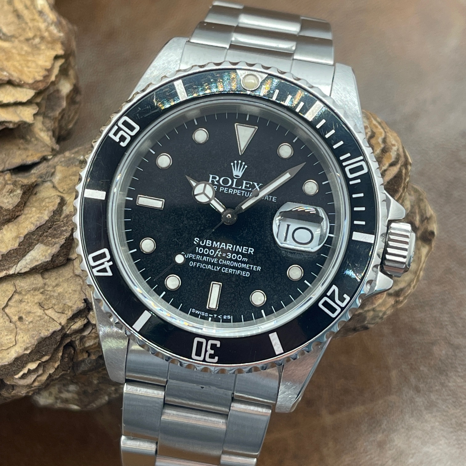Rolex - Oyster Perpetual Date Submariner - Full Set - Ref. 16610 - Rubber B Band