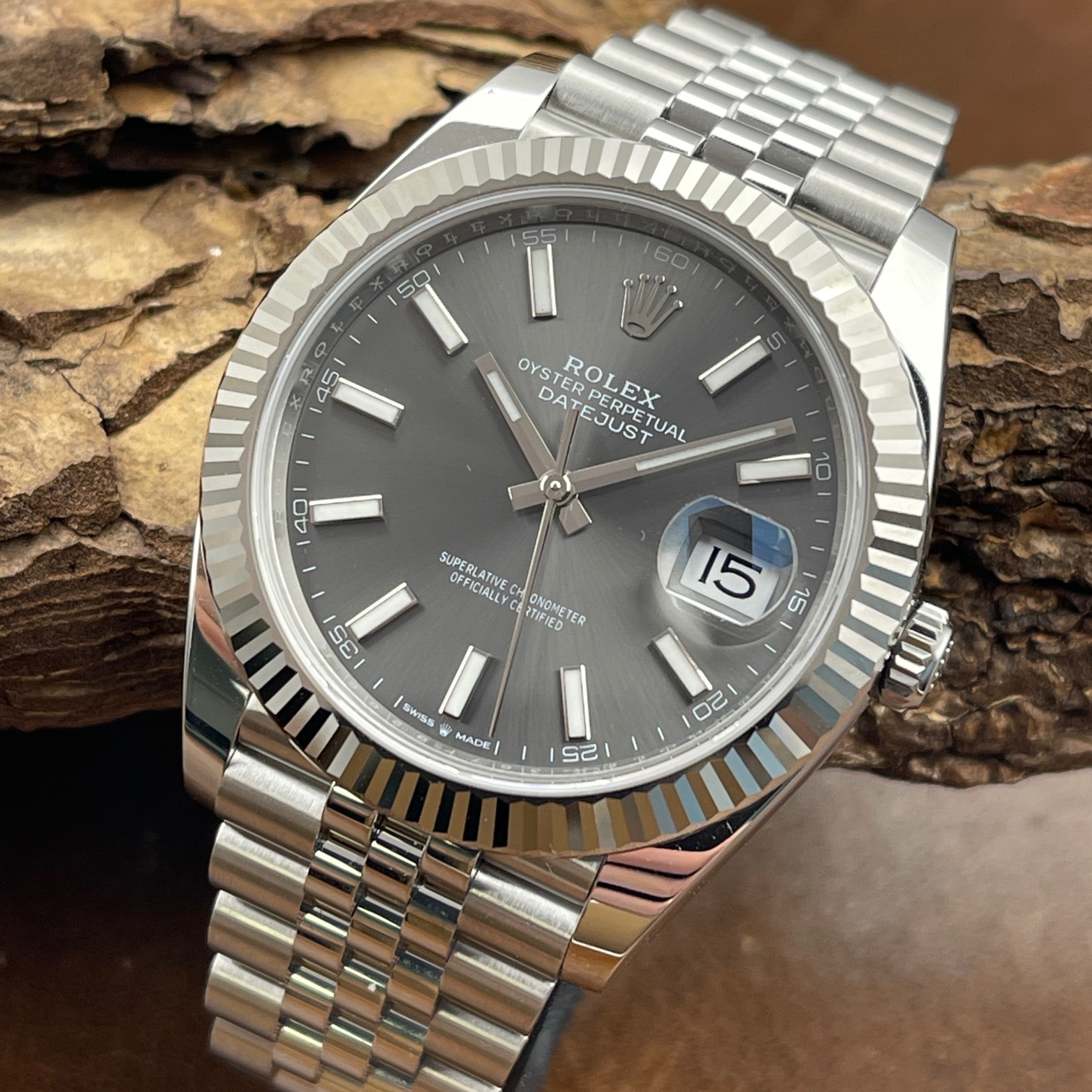 Rolex - Datejust 41 - UNGETRAGEN - B/P 06/2022 - Ref. 126334