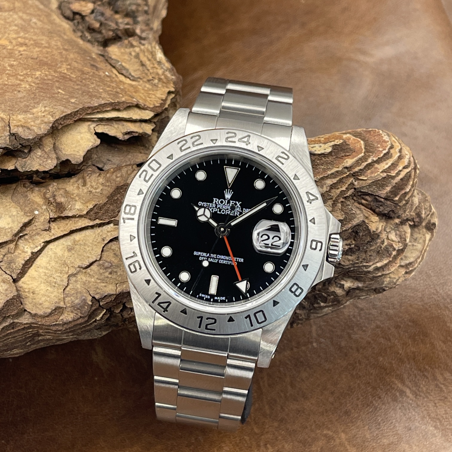 Rolex - Oyster Perpetual Date Explorer II - Box/Papiere 1999 - Ref. 16570
